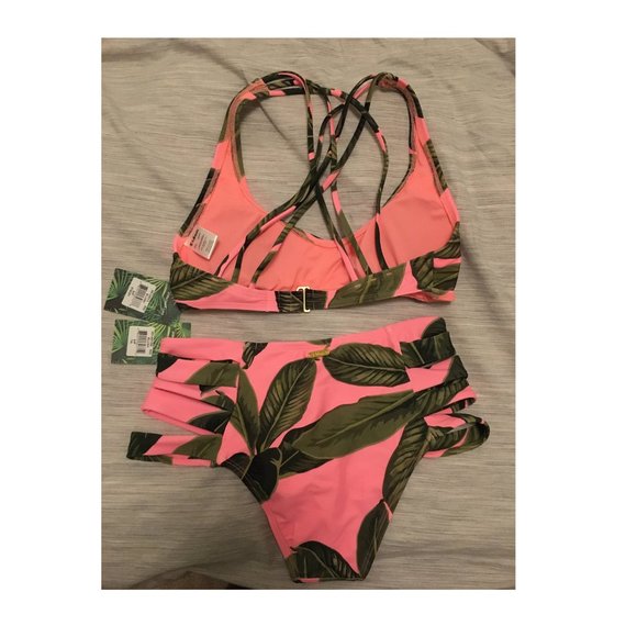 NWT Eidon Palawan Bikini Top and High Waist Bottom - Picture 6 of 6